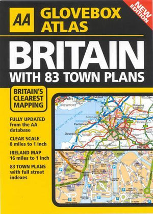 AA Glovebox Atlas Britain Including 83 Town Plans