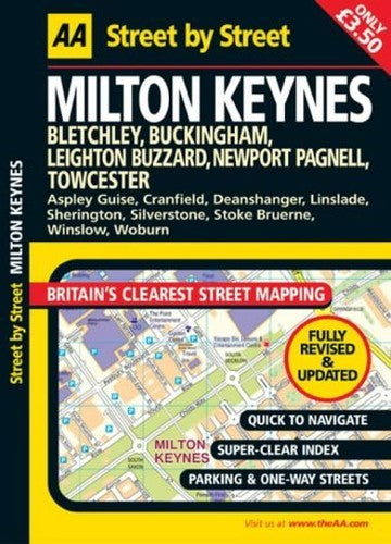AA Street by Street Milton Keynes