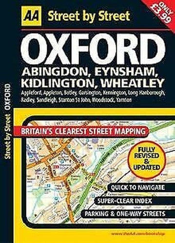 AA Street by Street Oxford Midi