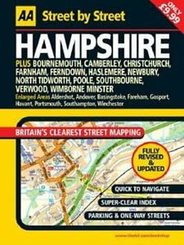 AA Street by Street Hampshire Midi