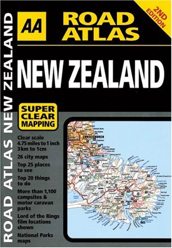AA Road Atlas New Zealand