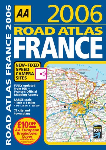 AA Road Atlas France