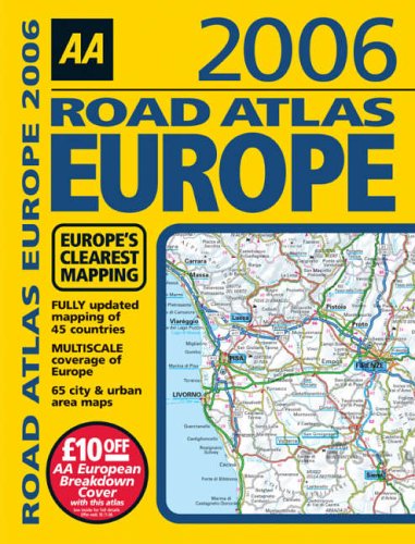 AA Road Atlas Europe