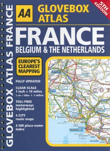 AA Glovebox Atlas France, Belgium and Netherlands