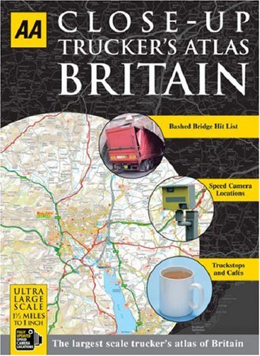 AA Close-up Truckers Atlas Britain