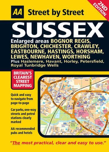 AA Street by Street Sussex