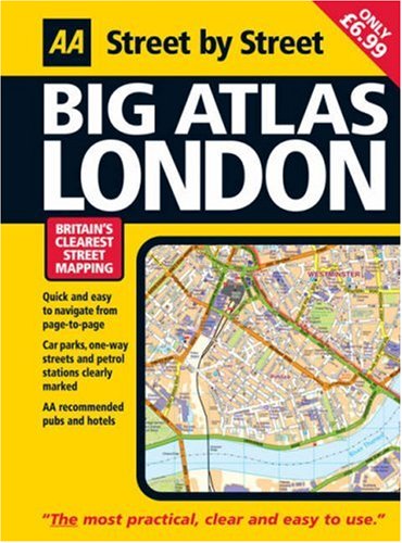 AA Street by Street Big Atlas London