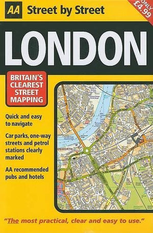 AA Street by Street London Map