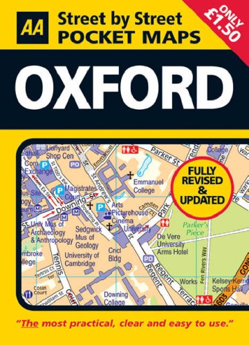 AA Street by Street Pocket Map Oxford