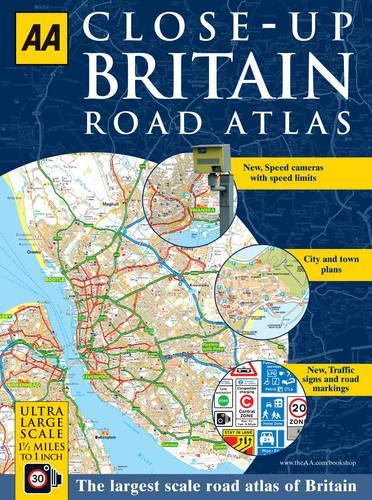 AA Close-up Britain Road Atlas