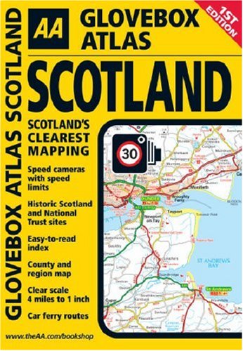 AA Glovebox Atlas Scotland