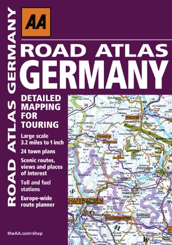 AA Road Atlas Germany