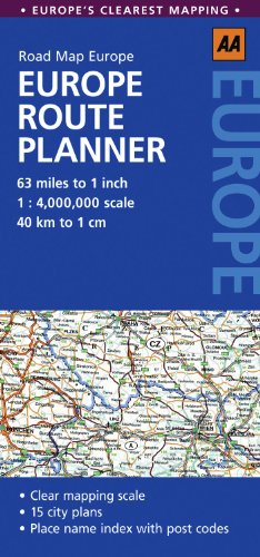 AA Europe Route Planner