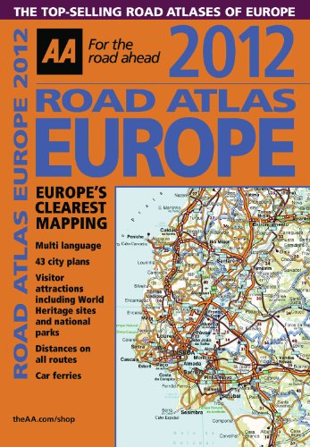 AA Road Atlas Europe