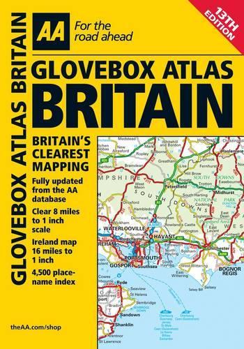 AA Glovebox Atlas Britain