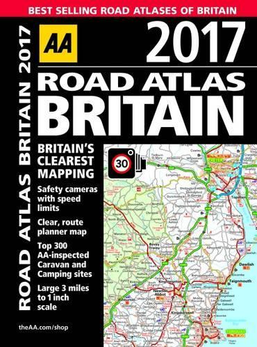 AA Road Atlas Britain 2017