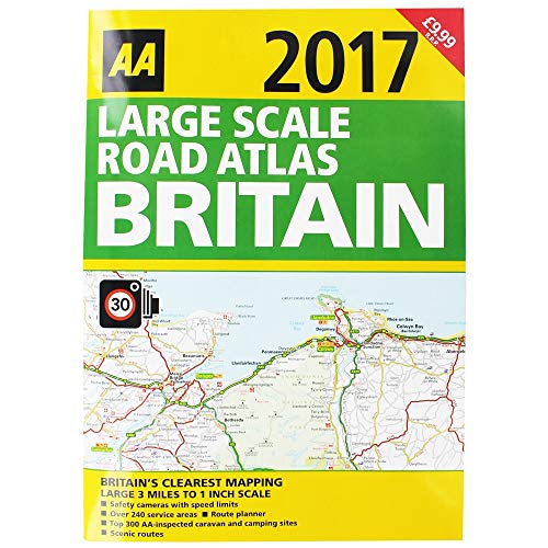 Large Scale Road Atlas Great Britain
