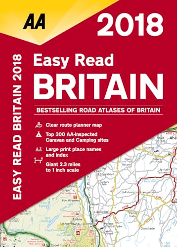 AA Easy Read Atlas Britain