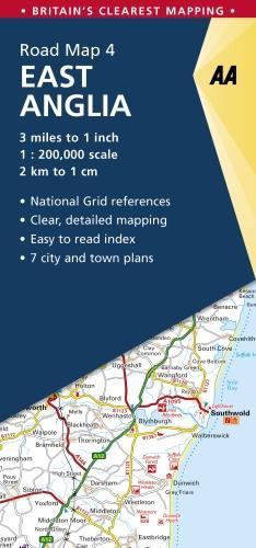 East Anglia Road Map
