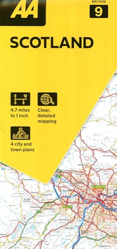 AA Road Map Scotland