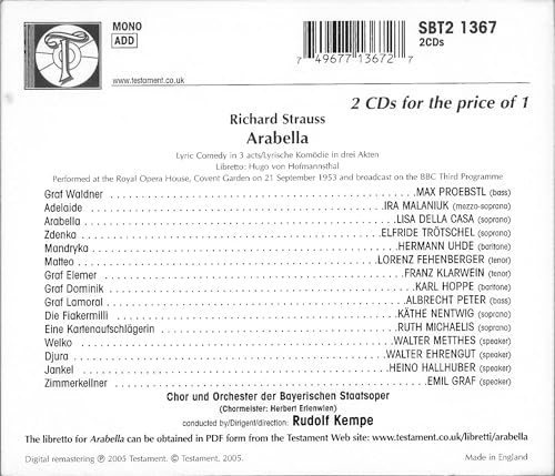 Arabella (Kempe, Bayerischen Staatsoper)