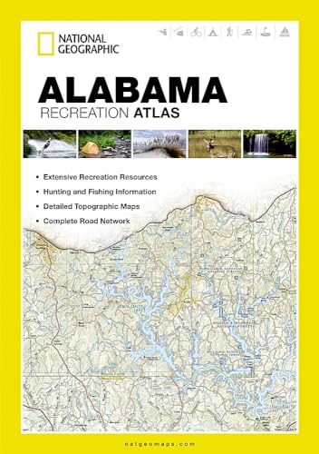 Alabama Recreation Atlas (National Geographic Recreation Atlas)