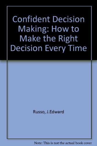 Confident Decision Making