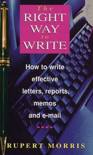 The Right Way to Write