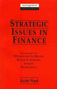 Strategic Issues in Finance 