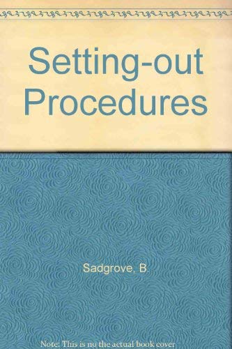 Setting-out Procedures