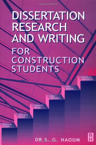 Dissertation Research and Writing for Construction Students