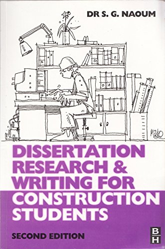 Dissertation Research and Writing for Construction Students