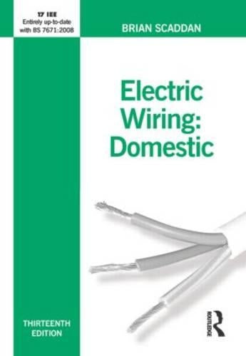 Electric Wiring for Domestic Installers