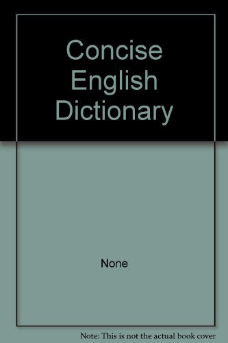 Dkfl Concise English Dictionary