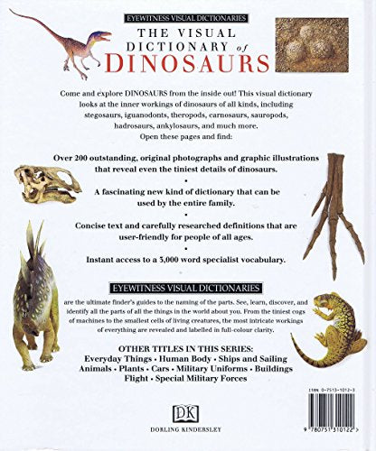 Eyewitness Visual Dictionary:  10 Dinosaurs