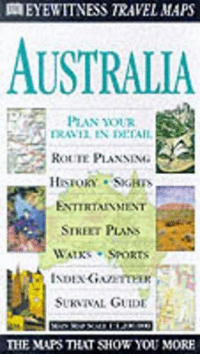 Eyewitness Travel Map:  Australia