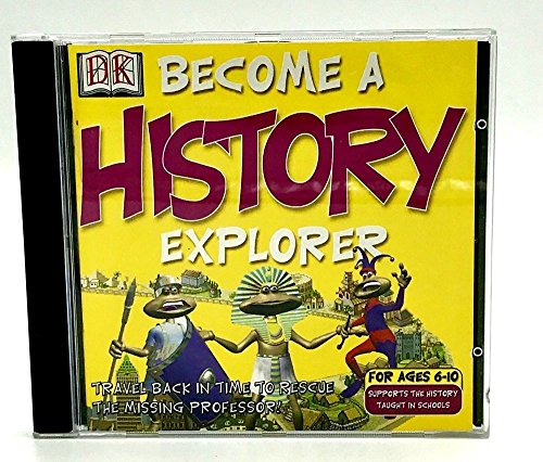 CD-ROM:  Jewel Case (STDFL):  Become a History Explorer