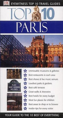 DK Eyewitness Top 10 Travel Guide: Paris