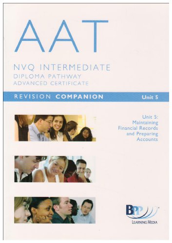 AAT - Unit 5 Financial Records and Accounts