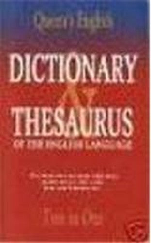 Dictionary and Thesaurus