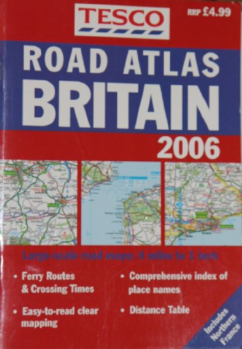 Tesco Road atlas Britain 2006