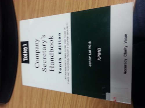Tolley's Company Secretary's Handbook