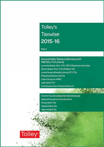 Tolley's Taxwise I 2015-16