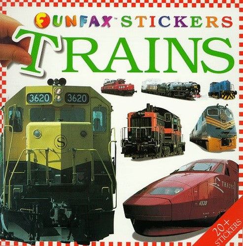 Vehicle Sticker Books Trains