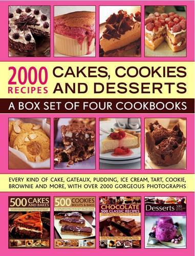 2000 Recipes: Cakes, Cookies & Desserts