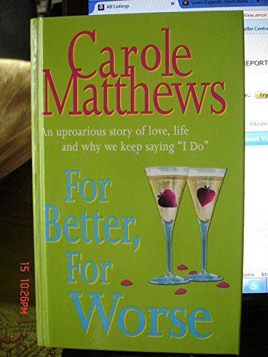 For Better , for Worse