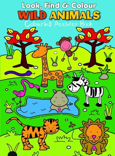 Look, Find & Colour Wild Animals