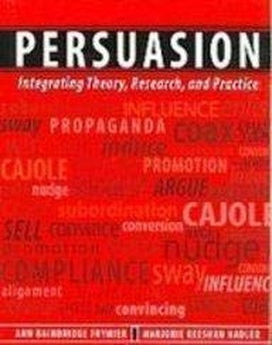 PERSUASION: INTEGRATING THEORY, RESEARCH, AND PRACTICE