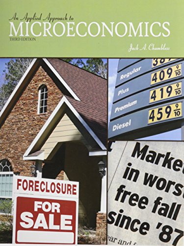 An Applied Approach to Microeconomics