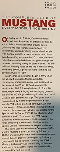 The Complete Book of Mustang